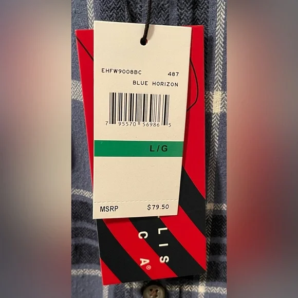 Upcycled REBELS USE THE FORCE Star Wars Tee On Perry Ellis Flannel Shirt Size L - Picture 5 of 6